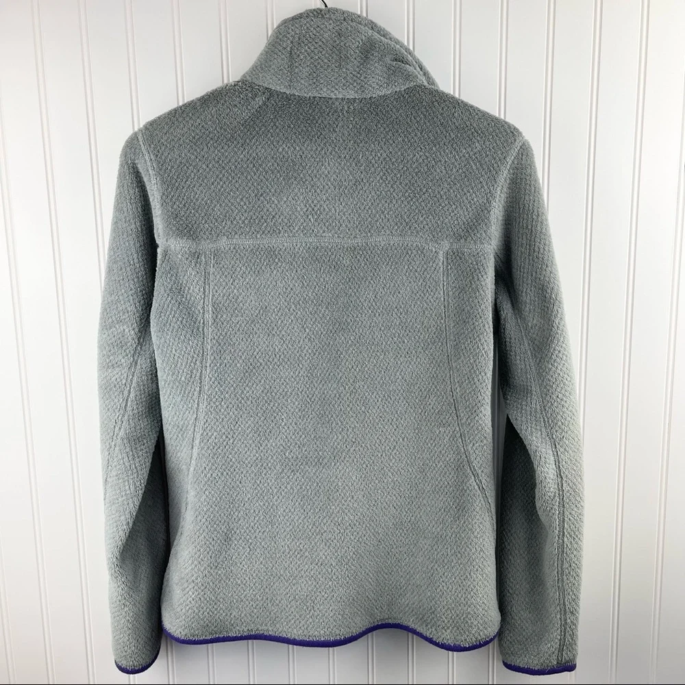 Patagonia Retool Snap-T Fleece Pullover Gray Purple Size Small - Picture 5 of 9